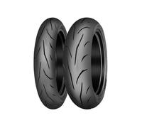 Pneu Moto - MITAS - SPORT FORCE+ - Profil Sportif - Eté - Résistance au roulement C - Freinage sur sol mouillé B