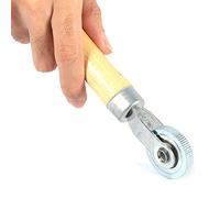 Pneu Patch Rouleaux,Manche En Bois De Réparation Tube Stitch Ponction Patch Patch Pneu Roulement Outil Kit Kit Roulement De Voiture Pneu Tube Patch Rouleau Stitcher Ponction Outil De Réparation