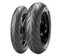 Pirelli - Pneu Moto DIABLO ROSSO III - Sport Route - 110/70R17 - 54W - TL,Avant,Radial
