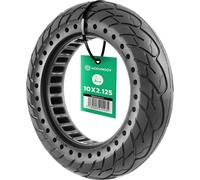 Pneu Plein 10x2.125 - Pour Trottinette Électrique Pure Air, Soflow S06, Vivobike S2 & S3 , Etc. - Pneu Anti-Crevaison 10x2.125 Pouces