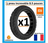 Pneu plein increvable pour xiaomi M365 [TOUS MODELES] Pour trottinettes électrique Pro 1s essential [1pneu]