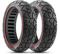 Pneu Plein Pour Xiaomi 4 Pro Trotinette,60/70-7.0 Pneu Trotinette Electrique Antidérapant Et Antiusure,Pneu Increvable 10 Pouces,Off-Road Roue Pleine Trottinette (Fente 48.5),2pcs