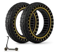 Pneu Plein Trotinette Electrique 10 pouces x 2.5, HAONAIMO Roues de Trottinette Pour Ninebot Max G30/G30E/G30LP, Accessoires Trottinette Electrique Adulte