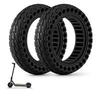 Pneu Plein Trotinette Electrique 10 pouces x 2.5, HAONAIMO Roues de Trottinette Pour Ninebot Max G30/G30E/G30LP, Accessoires Trottinette Electrique Adulte