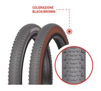 Pneu pliable de vélo de gravel à gomme simple BOOSTER 700X37 GCT TUBELESS READY
