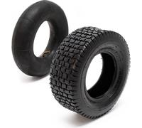 Pneu pour tracteur à pelouse 15x6.00-6 4pr avec chambre à air et valve coudée tondeuse à gazon