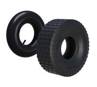 Pneu pour tracteur à pelouse 15x6.00-6 4pr avec chambre à air et valve droite tondeuse à gazon