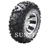 Pneu Quad et Buggy - SUN-F 26/1112 PR6 A-033 - Terrain Dur et Mixte - Traction et Guidage - Crampons Tronqués