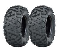 27x11.00-14 Atv Quad Pneus Wanda P350 6ply Norme E Arrière Route Légal (Set 2)