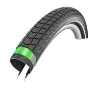 Pneu Rigide Schwalbe Big Ben Plus Green Guard Snakeskin Réfléchissant Noir