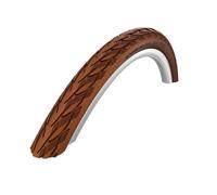 Schwalbe Pneu Delta Cruiser Plus - E-Bike P-Guard SBC TwinSkin - 28×1,40 Brun réfléchissant