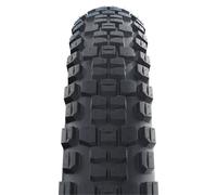 Pneu rigide Schwalbe Johnny Watts Plus Addix Green Standard Radial Noir