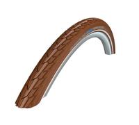 Schwalbe Pneu rigide Road Cruiser 26x1.75 GreenCompound K-Guard TwinSkin réfléchissant Marron