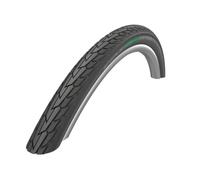Pneu rigide Schwalbe Road Cruiser K-Guard réfléchissant - Noir - Vélo loisir - Mixte