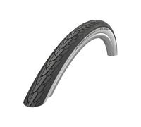 Pneu rigide Schwalbe Road Cruiser 28x1.75 GreenCompound K-Guard TwinSkin noir blanc