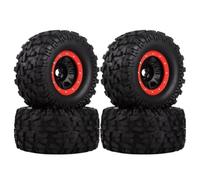 Pneu Roue Caoutchouc 166mm Hex 17mm 2/4Pc pour HPI pour Savage 1/7 1/8 1/10 | Remplacement voiture RC, pneus tout Pour terrain 166mm avec hexagone 17mm camions à grande échelle ModèLe