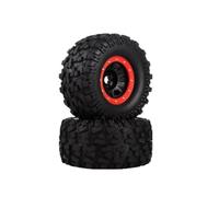 Pneu Roue Caoutchouc 166mm Hex 17mm 2/4Pc pour HPI pour Savage 1/7 1/8 1/10 | Remplacement voiture RC, pneus tout Pour terrain 166mm avec hexagone 17mm camions à grande échelle ModèLe