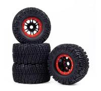 Pneu Roue Caoutchouc 166mm Hex 17mm 2/4Pc pour HPI pour Savage 1/7 1/8 1/10 | Remplacement voiture RC, pneus tout Pour terrain 166mm avec hexagone 17mm camions à grande échelle ModèLe