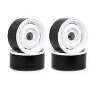 Pneu Roue pour Axial pour SCX10 pour Traxxas pour TRX4 1/10 Rc | Des roues beadlock en laiton robustes offrent une stabilité à faible centre de gravité et durabilité RC Pneus Roues