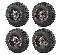Pneu Roues Beadlock pour Axial AXP8 pour SCX10 II III D90 1/8