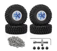 Pneu Roues pour Axial AXP8 pour SCX10 II/III pour Wraith 1/8 1/10 Pièces