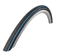 Pneu Route 700x25C Schwalbe Lugano II TT Noir/Bleu - EAN 4026495775823