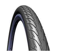 Pneu vtc urbain 700 x 40 rubena-mitas flash noir renfort anti-crevaison 3mm tr