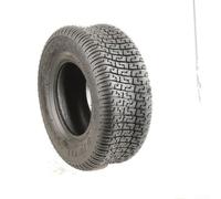 Pneu sans chambre à air 13 x 5.00-6 avec 4 plis en caoutchouc robuste pour scooters à mobilité électrique et tondeuses à gazon, traction fiable