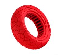 Pneu sans chambre à air 9 x 3,0-5,5 de 22,9 cm pour trottinette électrique Kukirin G2 Pro conçu pour une utilisation tout-terrain avec composé de caoutchouc résistant à l'usure (rouge)