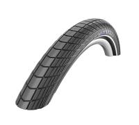 Pneu rigide Schwalbe Big Apple HS430 RaceGuard LiteSkin réfléchissant noir - 16x2.00
