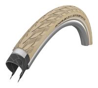 Schwalbe Pneu vélo Delta Cruiser Plus PunctureGuard Tubeless 700B x 38 Crème Réfléchissant