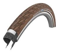 Pneu vélo loisir Schwalbe Delta Cruiser Plus 28x1,40 marron réfléchissant anti-crevaison