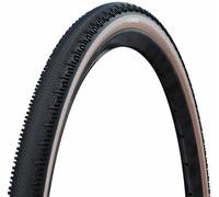 Pneu Schwalbe G-One RS 700x50c Tubeless Pliable Noir/Marron Ligne Évolution Pro