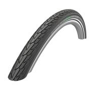 Pneu rigide Schwalbe Road Cruiser 16x1.75 GreenCompound K-Guard TwinSkin réfléchissant noir