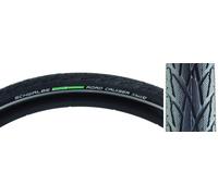 Pneu rigide Schwalbe Road Cruiser 27.5x1.65 GreenCompound K-Guard TwinSkin réfléchissant noir