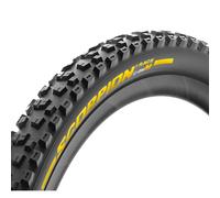 Pneu vtt dh pirelli scorpion race dh m 29 noir jaune
