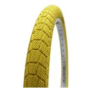 PNEU BMX 20 x 1.95 KENDA SLICK JAUNE TR (50-406)