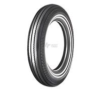 Pneu Shinko E-270 DW 4.00-19 61H TT WW blanc paroi avant / arrière