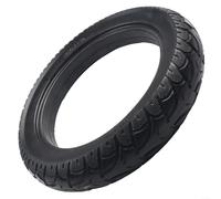 Pneu solide 12 1/2 x 2 1/4" pour vélo électrique, scooter, caoutchouc résistant aux crevaisons avec bande de roulement antidérapante profonde, conduite fluide pour les trajets urbains et tout-terrain