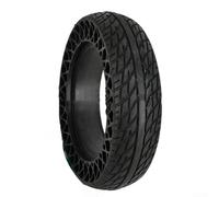 Pneu solide de 200 x 50, roue en caoutchouc anti-crevaison, motif de bande de roulement haute adhérence, pièce de rechange résistante à l'usure pour scooter électrique et voiture d'équilibre, noir