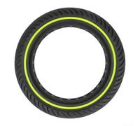 Pneu solide de 8,5 pouces avec ligne verte fluorescente pour Xiaomi pour scooter électrique M365 1s Pro, anti-crevaison pour roue en nid d'abeille, pièce de rechange Tpe tout-terrain, noir