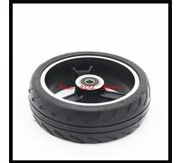 Pneu Solide De Scooter En Fiber De Carbone Avec Moyeu Al, Moyeux En Aluminium 200x50 Pour Scooter Électrique De 5 Pouces