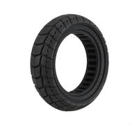 Pneu solide robuste 10 x 2,75-6,5 - 6,5 mouillé pour sécurité à sec | Sans risque de crevaison, construction en caoutchouc solide, pas de gonflage nécessaire, durabilité durable