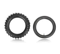 Pneu Tout-Terrain 2,5-10" et Chambre à Air avec Jante 10" pour Mini Dirt Pit Bike 50 70 90 - 2,5/2,75-10 Dirt Bike