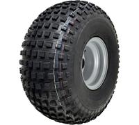 Pneu tout-terrain à crampons 22x11.00-8, jante en acier, roulements à billes de