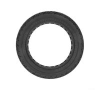 Pneu tout-terrain solide No 9 F Series pour Xiaomi 4 Lite 2ème génération, 10x2 125 taille pneu sans air en caoutchouc avec stabilité améliorée sur terrain accidenté (noir)