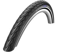 Pneu rigide Schwalbe Marathon 18x1.65 GreenGuard TwinSkin réfléchissant noir