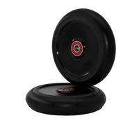 Pneu Trotinette Electrique,Roue Trottinette Electr Roues De Trottinette Acrobatique - 2 Pièces Rechange 110 Mm avec Roulements ABEC-9(Black 110MM)