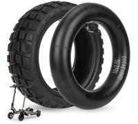 Pneu Tubeless 10X2.75-6.5 Pour Trottinette Electrique Urbanglide Ecross Pro 2/Pro Boost, Kukirin G2 1Pneu et 1Chambre à air