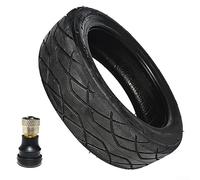 Pneu Tubeless de 10 pouces 10x2.50-6.5 Pour Max G30 Scooter Électrique 60/70-6.5-Tire+buse droite